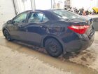 2018 Toyota Corolla L Черный vin: 2T1BURHE1JC091076