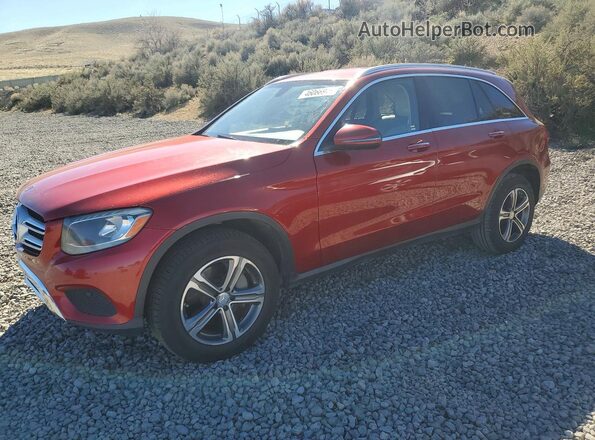 WDC0G4KBXGF016791 2016 MERCEDES-BENZ GLC-CLASS Red Trasero izquierdo