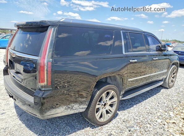 1GYS4HKJ1JR131740 2018 CADILLAC ESCALADE Черный Передняя правая четверть