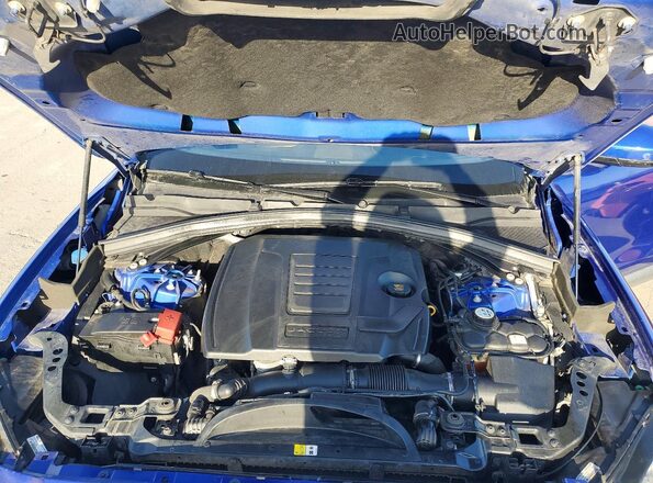 SADCJ2FX8LA633102 2020 JAGUAR F-PACE Blue Widok naklejki z numerem VIN