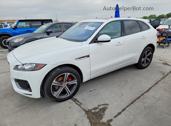 SADCM2FV3LA641324 2020 JAGUAR F-PACE White Առջևի ձախ երեք քառորդ տեսարան