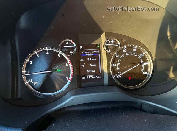 JTJAM7BX4P5361687 2023 LEXUS GX Черный Вид задней части салона