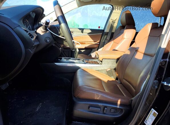 5J8YD4H52JL017902 2018 ACURA MDX Brown Widok deski rozdzielczej