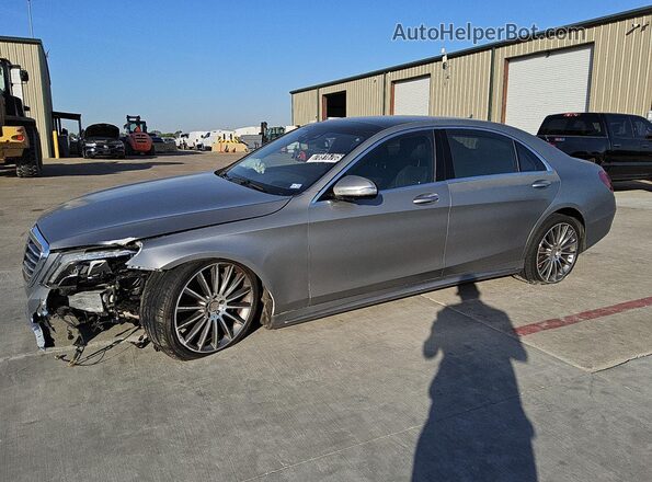 WDDUG8CB0GA214053 2016 MERCEDES-BENZ S-CLASS Серебряный Панорамный вид салона 360°