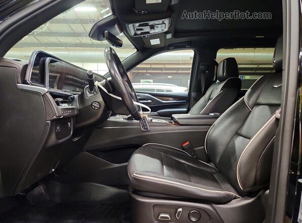 1GYS4KKL1NR338990 2022 CADILLAC ESCALADE Черный Вид панели приборов