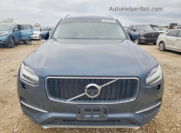 YV4A22PLXK1442899 2019 VOLVO XC90 Blue Widok z tyłu