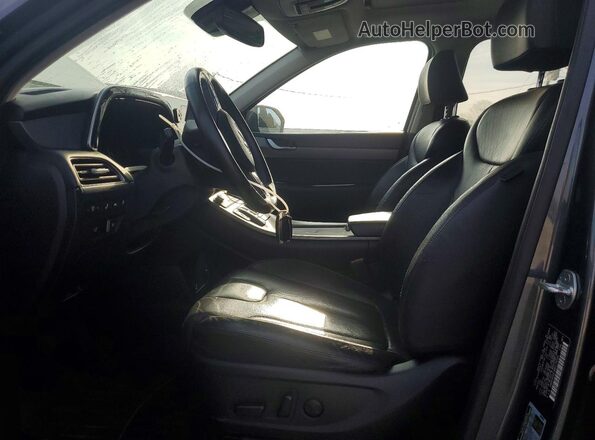 KM8R4DHE9MU278344 2021 HYUNDAI PALISADE Угольный Вид панели приборов
