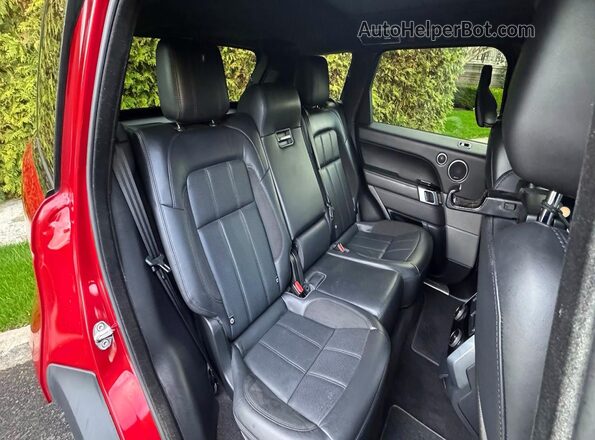 SALWS2RU0LA708214 2020 LAND ROVER RANGE Красный Вид салона спереди