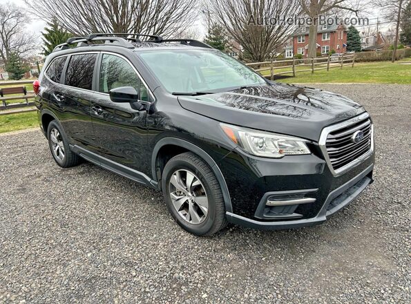 4S4WMABD0K3480316 2019 SUBARU ASCENT Черный Передняя левая четверть