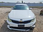 2019 Kia Optima Lx Белый vin: 5XXGT4L32KG338410