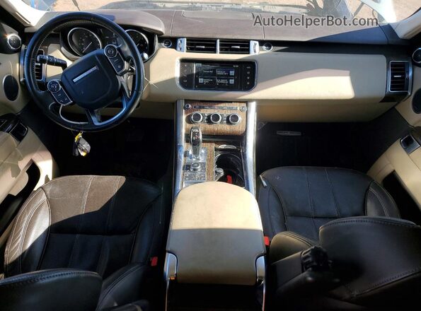 SALWR2EF4GA103850 2016 LAND ROVER RANGE ROVER Зеленый Вид щитка приборов