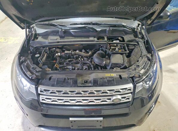 SALCR2RX3JH742662 2018 LAND ROVER DISCOVERY Черный Вид наклейки с VIN-кодом