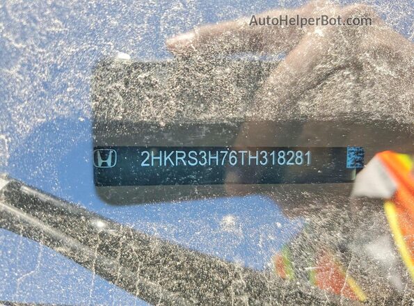 2HKRS3H76TH318281 2026 HONDA CR-V Черный Панорамный вид салона 360°