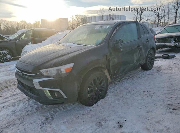 JA4AR3AU7KU030826 2019 MITSUBISHI OUTLANDER Черный Задняя левая четверть