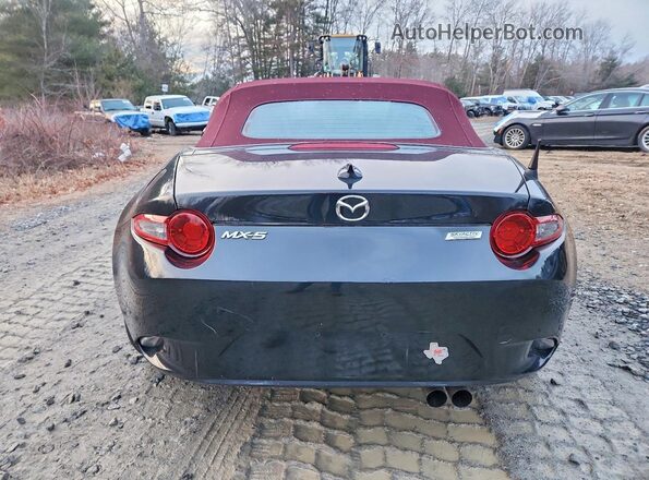 JM1NDAD71J0202578 2018 MAZDA MX-5 Черный Вид салона спереди