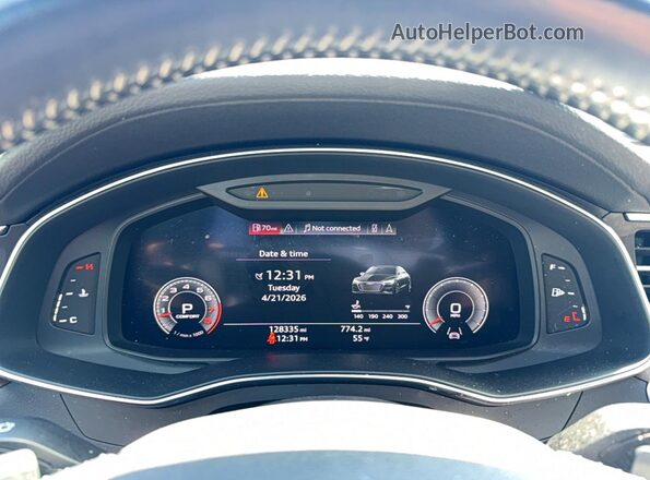 WAUR2AF25KN053408 2019 AUDI OTHER Черный Вид щитка приборов