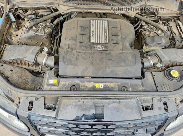 SALWR2EF0GA579898 2016 LAND ROVER RANGE Black Widok komory silnika