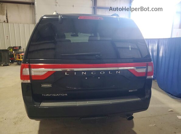5LMJJ2HT1GEL12166 2016 LINCOLN NAVIGATOR Black Widok wnętrza z przodu