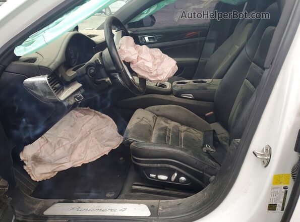 WP0AE2A71JL129961 2018 PORSCHE PANAMERA Белый Вид панели приборов