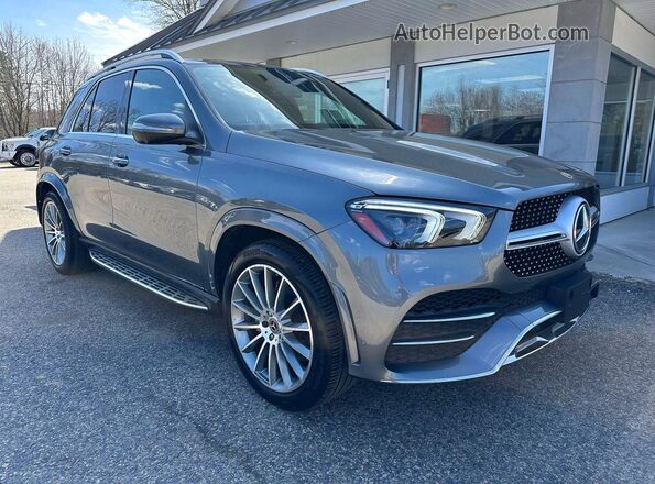 4JGFB4KB2NA729477 2022 MERCEDES-BENZ GLE Gray Передня ліва чверть