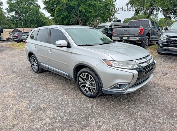 JA4AD3A34JZ001551 2018 MITSUBISHI OUTLANDER Серебряный Передняя левая четверть