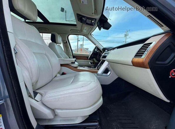 SALGS2SV7KA539380 2019 LAND ROVER RANGE ROVER Синий Вид спереди