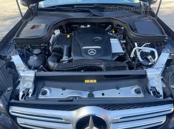 WDC0G4KB9KV185683 2019 MERCEDES-BENZ GLC-CLASS Синий Вид панели приборов