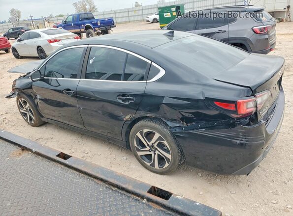 4S3BWAN65L3025831 2020 SUBARU LEGACY Черный Задняя правая четверть