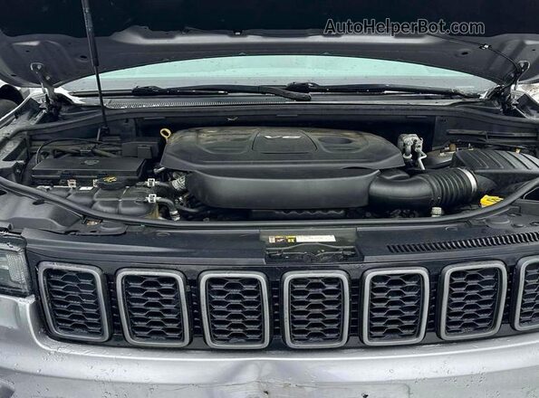 1C4RJFLG4JC325220 2018 JEEP GRAND Gray Widok deski rozdzielczej