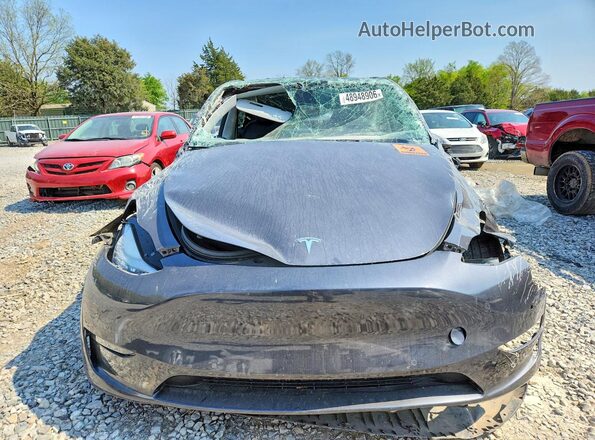 5YJYGDEE9MF077368 2021 TESLA MODEL Y Серый Вид сзади