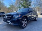 2019 Mercedes-benz Glc 300 4matic Синий vin: WDC0G4KB9KV185683