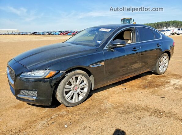 SAJBD4BV9HCY27777 2017 JAGUAR XF Черный Задняя левая четверть