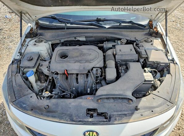 5XXGT4L32KG338410 2019 KIA OPTIMA Белый Вид подкапотного пространства