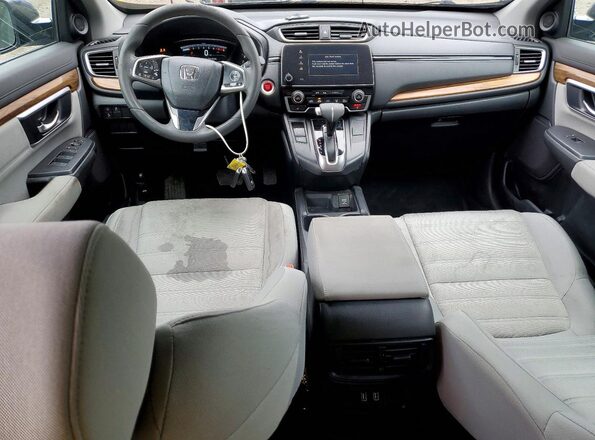 2HKRW2H5XHH654116 2017 HONDA CRV Синий Вид щитка приборов