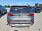 2019 Hyundai Santa Fe Se Серый vin: 5NMS23AD3KH093881