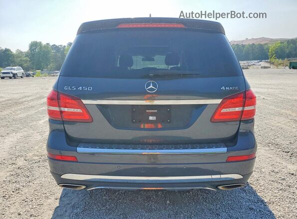 4JGDF6EE3HA752655 2017 MERCEDES-BENZ GLS Gray წინა სალონის ხედი
