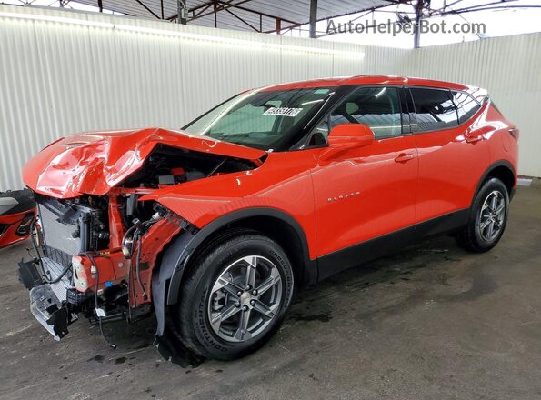 3GNKBCR49TS143155 2026 CHEVROLET BLAZER Оранжевый Передняя левая четверть