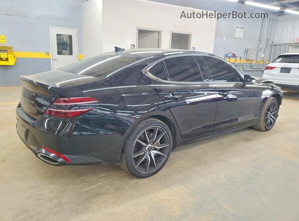 KMTG14SC3TU163878 2026 GENESIS G70 Черный Передняя правая четверть