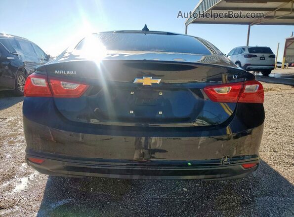 1G1ZD5ST1JF132160 2018 CHEVROLET MALIBU Черный Вид сзади