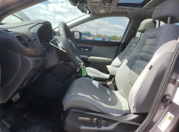 7FARW1H56HE033095 2017 HONDA CRV Gray Առջևի վահանակի տեսք