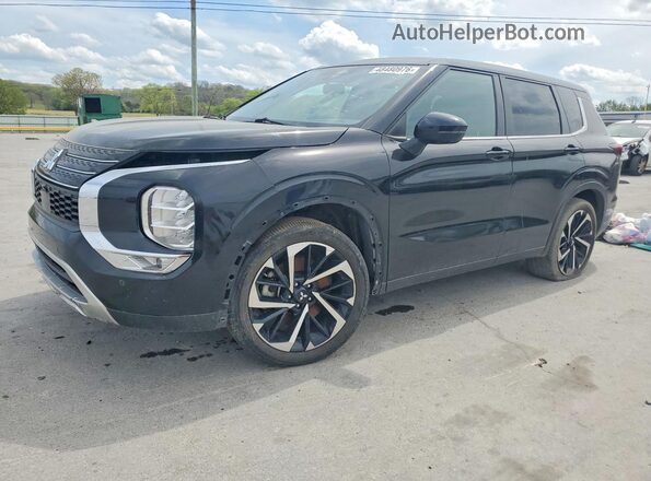 JA4J3UA86PZ032264 2023 MITSUBISHI OUTLANDER Черный Передняя левая четверть