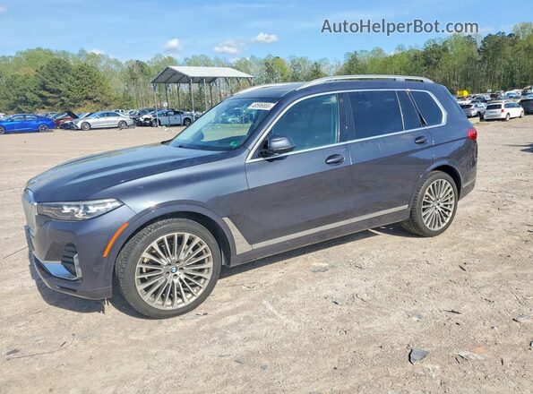 5UXCW2C50KLB43791 2019 BMW X7 Серый Задняя левая четверть