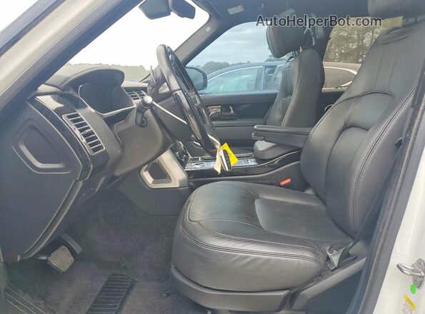 SALGS2SV2JA510125 2018 LAND ROVER RANGE ROVER Белый Вид панели приборов