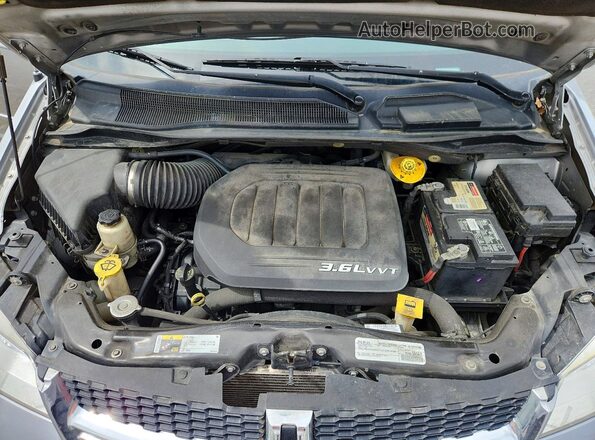 2C4RDGBG5GR258643 2016 DODGE CARAVAN Серебряный Вид наклейки с VIN-кодом