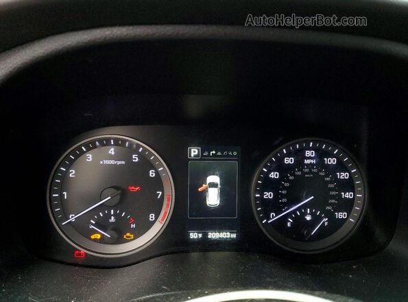 KM8J3CA23HU293065 2017 HYUNDAI TUCSON Красный Вид задних сидений