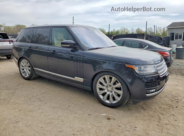 SALGS2EF1GA292319 2016 LAND ROVER RANGE ROVER Blue Front view