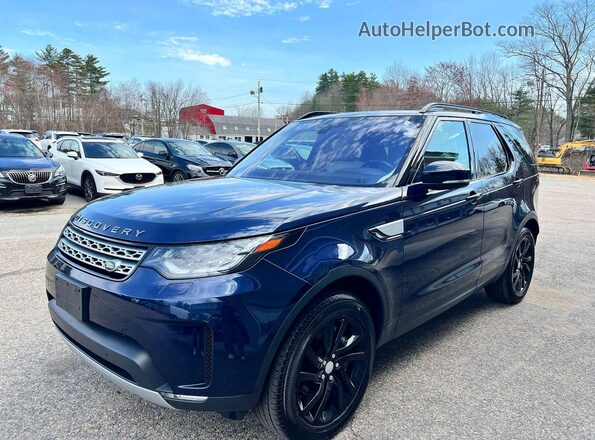 SALRR2RV6JA060070 2018 LAND ROVER DISCOVERY Синий Задняя правая четверть