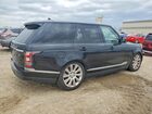 2016 Land Rover Range Rover Supercharged Черный vin: SALGS2EF0GA251695