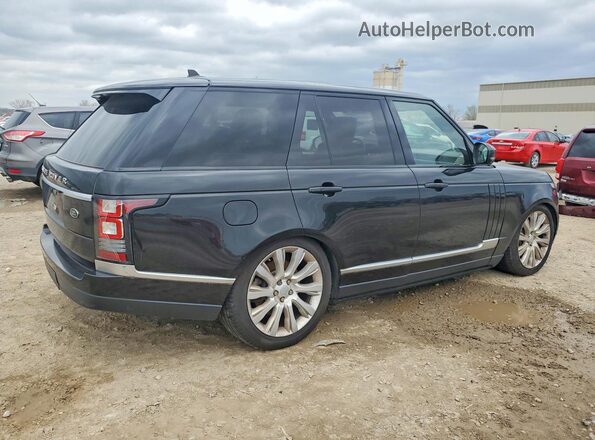 SALGS2EF0GA251695 2016 LAND ROVER RANGE Черный Передняя правая четверть