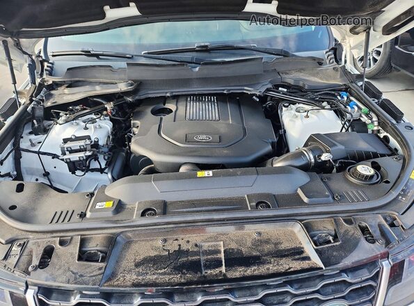 SALWR2RK8JA403678 2018 LAND ROVER RANGE ROVER White Widok naklejki z numerem VIN